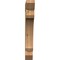 Ekena Millwork Legacy Slat Smooth Bracket, Western Red Cedar, 3 1/2"W x 22"D x 26"H BKT04X22X26LEC06SWR - alternate 4